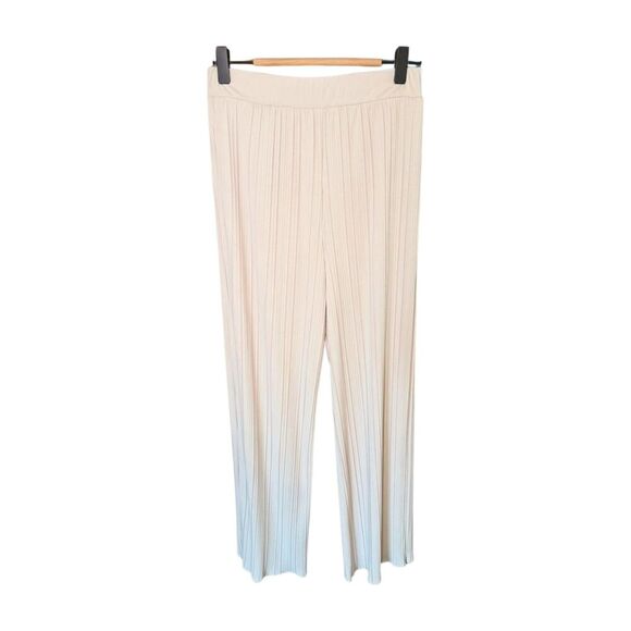New Max Mara Leisure Pleated Wide-Leg Pants, Size Small - Picture 1 of 4